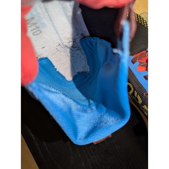 Nike React Pegasus Trail 4 GORE-TEX Black Vivid Sulfur Size 10 - Picture 6 of 16